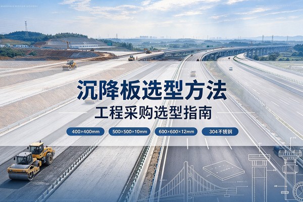 福鼎沉降板选择方法