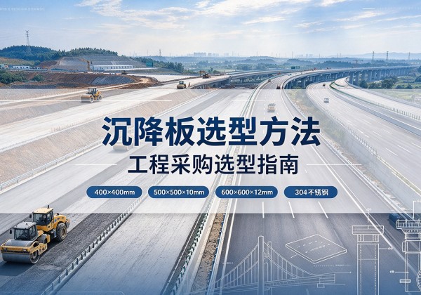 福鼎沉降板选择方法
