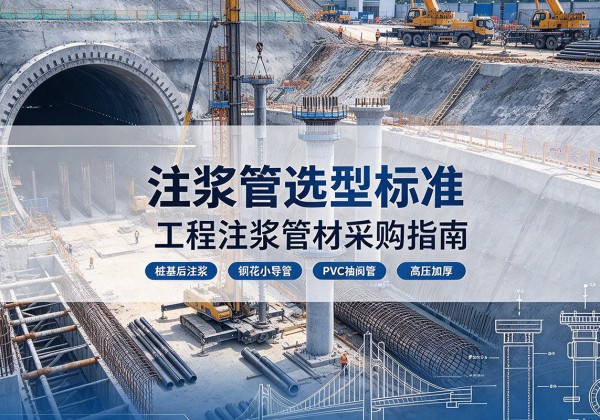 福鼎注浆管选型标准